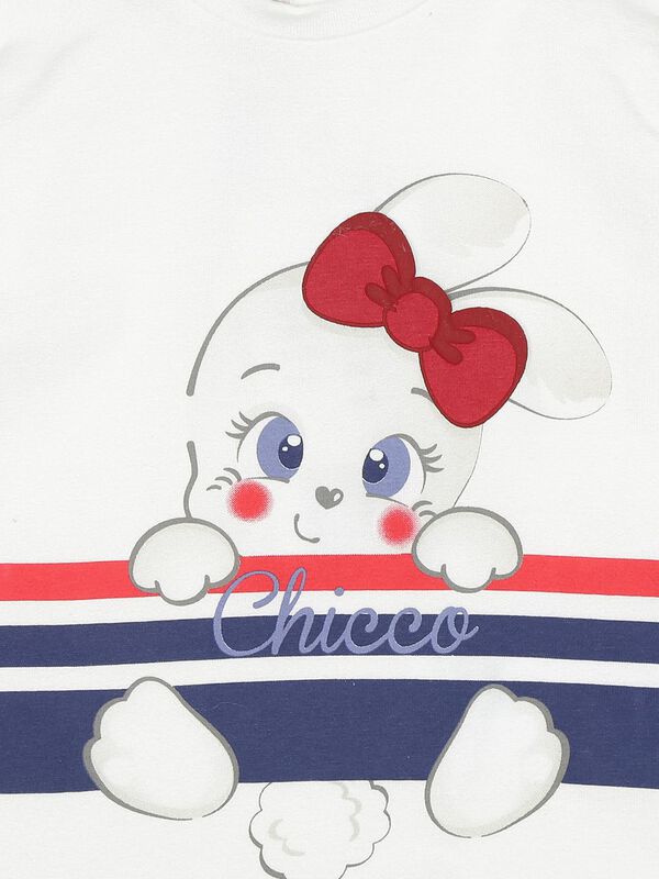 Knitted T-Shirt With Print image number 2